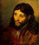 Young Jew as Christ Rembrandt